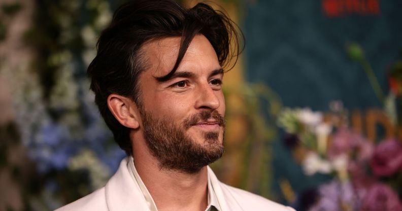 Jonathan Bailey at the Bridgerton Premiere