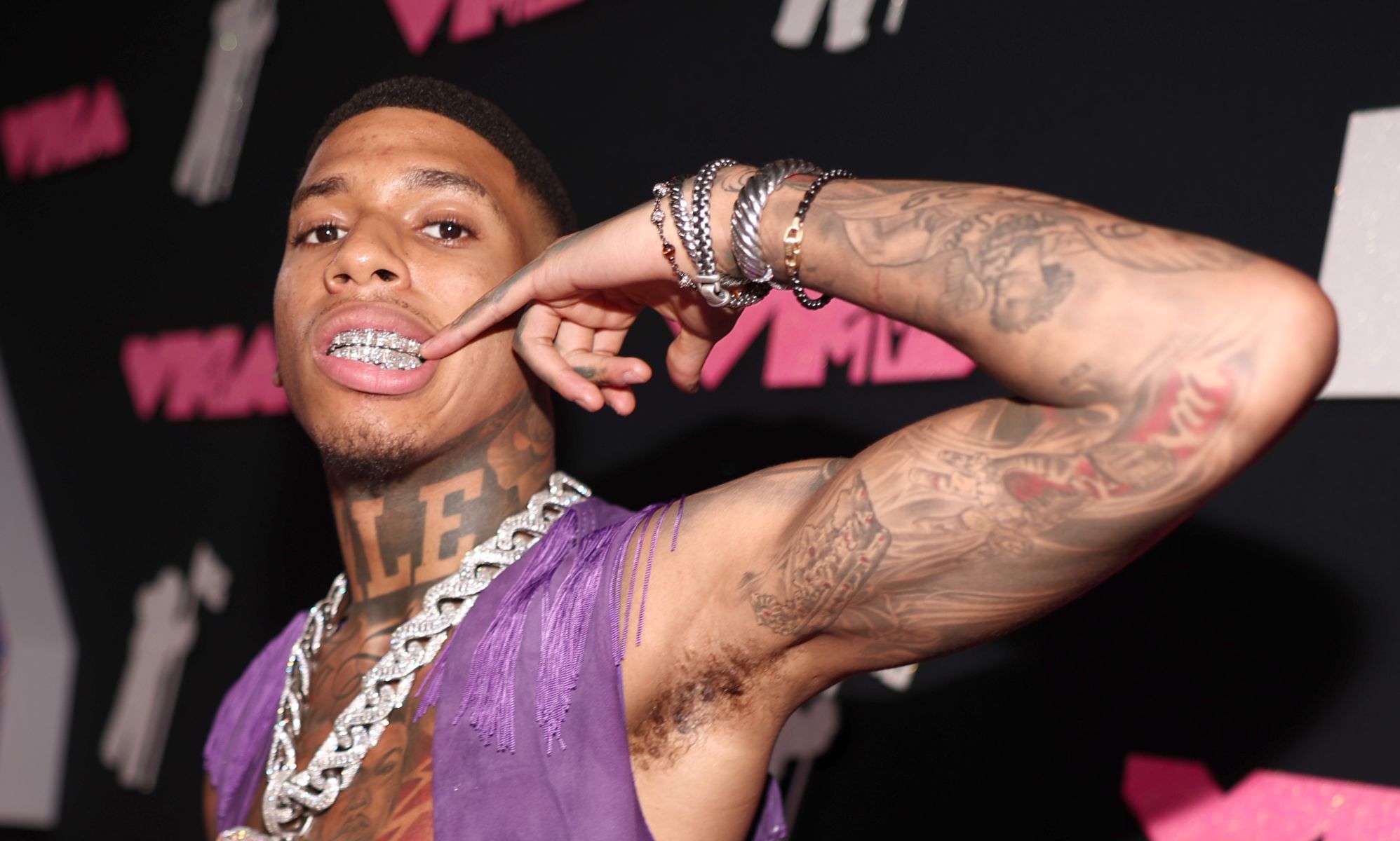 NLE Choppa shuts down anti-LGBTQ troll: 'I know who I am'
