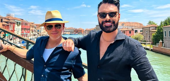 Rob Rinder and Rylan Clark