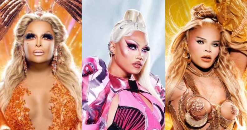 Roxxxy Andrews, Aura Mayari and Vanessa Vanjie Mateo