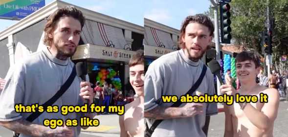 Timm Hanly at WeHo Pride