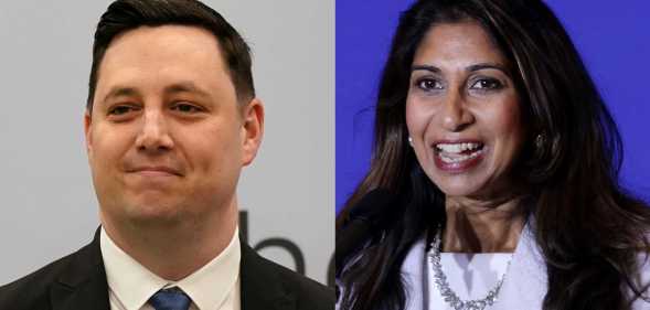 Tory mayor Lord Ben Houchen and Suella Braverman.
