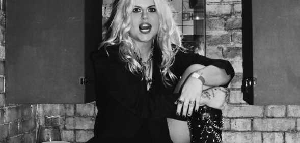 CATTY, in black and white