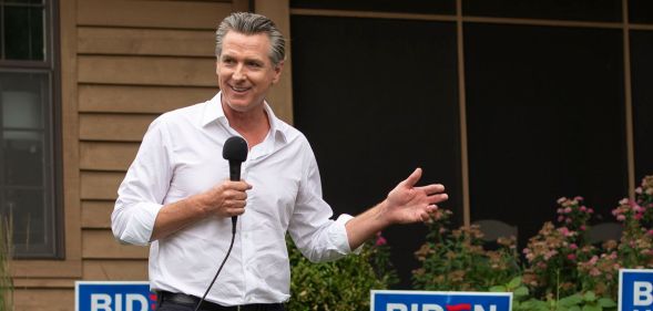 California governor Gavin Newsom