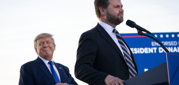 Donald Trump and JD Vance.