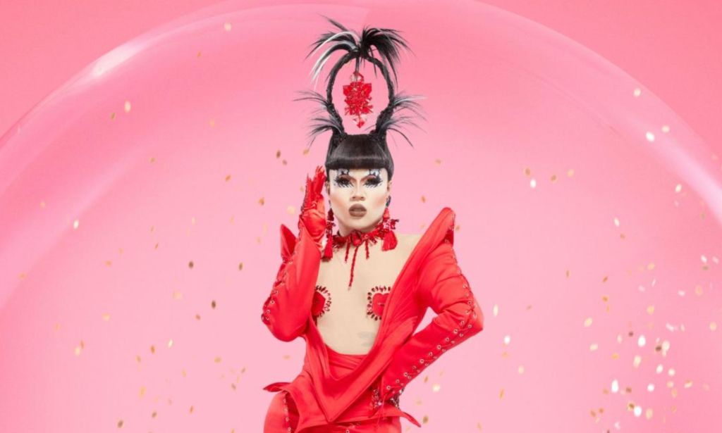 Drag Race France star Kitty Space's promo.