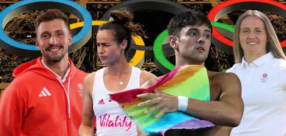 Daniel Jervis, Fiona Crackles, Tom Daley and Kayleigh Powell.