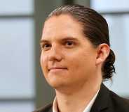 Robby Starbuck is seen on set of "Candace" on March 31, 2021 in Nashville, Tennessee.