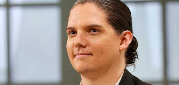 Robby Starbuck is seen on set of "Candace" on March 31, 2021 in Nashville, Tennessee.