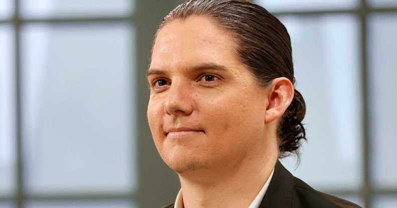 Robby Starbuck is seen on set of "Candace" on March 31, 2021 in Nashville, Tennessee.