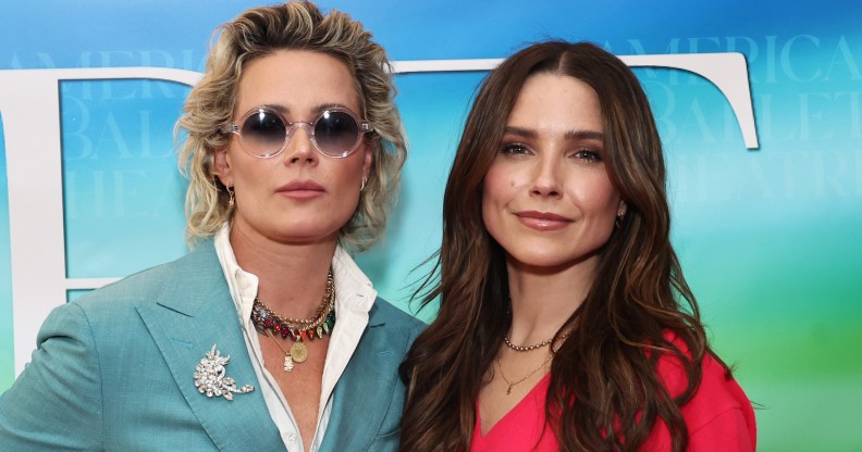 NEW YORK, NEW YORK - JUNE 25: (L-R) Ashlyn Harris and Sophia Bush attend the American Ballet Theatre New York Premiere of "Woolf Works" at The Metropolitan Opera on June 25, 2024 in New York City. (Photo by Jamie McCarthy/Getty Images for American Ballet Theatre)