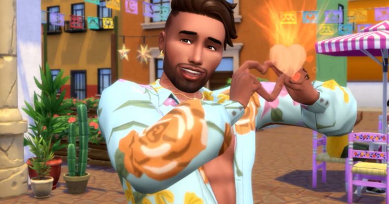 A screenshot from The Sims 4.