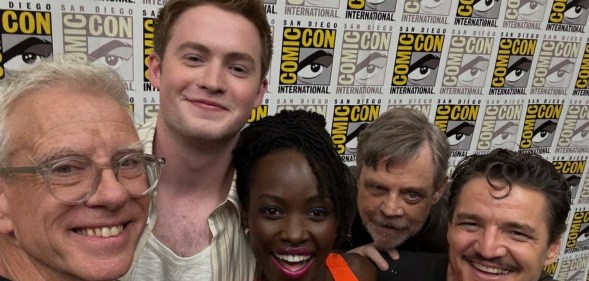 Chris Sanders, Kit Connor, Lupita Nyong’o, Mark Hamil and Pedro Pascal at Comic-Con