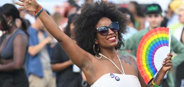 A general view of guest enjoying the music at UK Black Pride 2023.