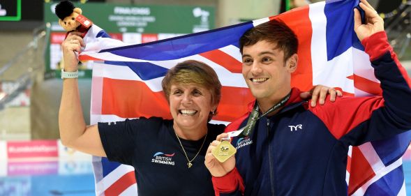 Jane Figueiredo and Tom Daley