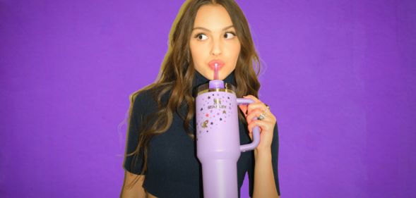 Olivia Rodrigo has teamed up with Stanley to release a limited edition cup.