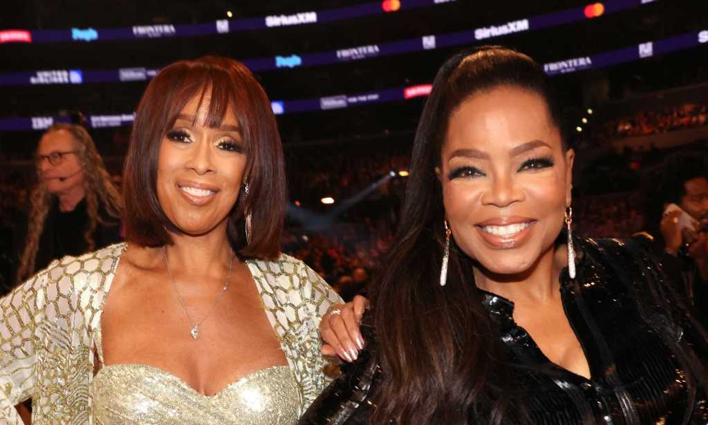 Gayle King (L) and Oprah Winfrey (R). (Getty Images)