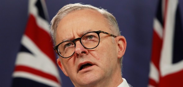 Australian Prime Minister Anthony Albanese.