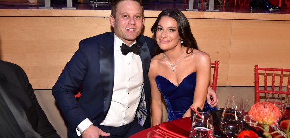 Lea Michele and Zandy Reich