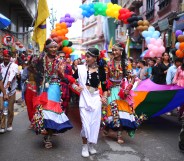 Nepal's Pride parade.