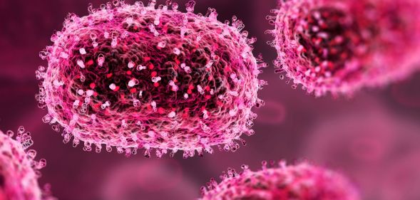 Mpox virus particles