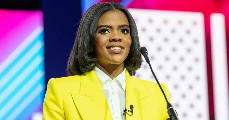 Candace Owens is no stranger to pushing bizarre claims about LGBTQ+ people.