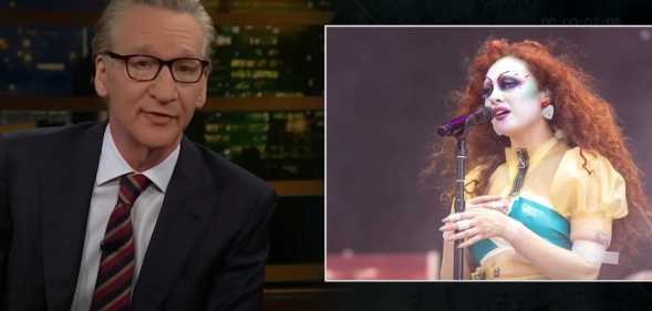 A screenshot from Bill Maher's how