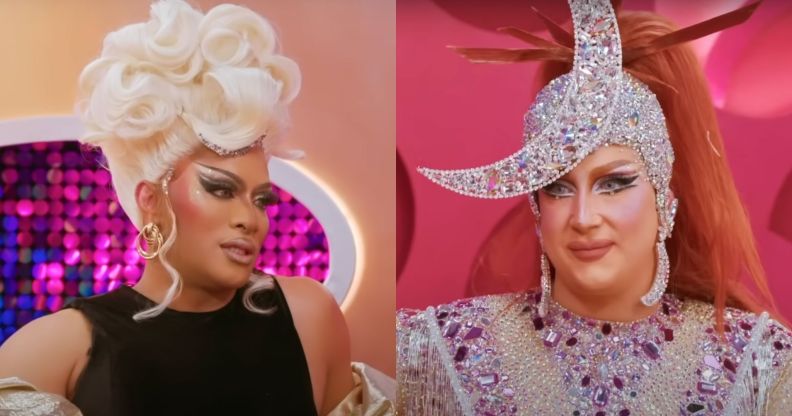 Kween Kong and Nehellenia talking in a teaser for episode 10 of Global All Stars