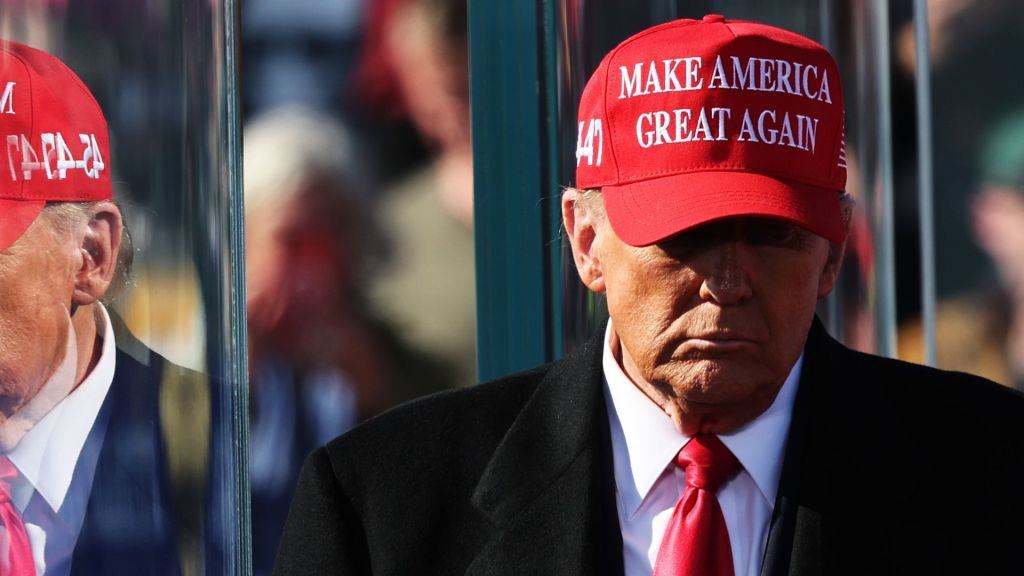 Former US president Donald Trump