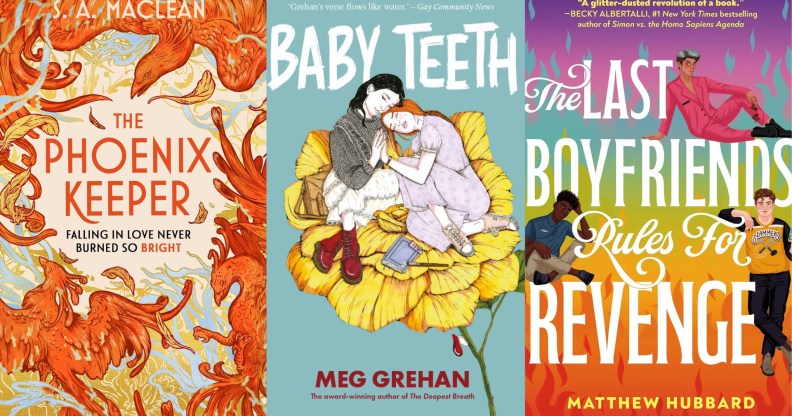 The Phoenix Keeper by S. A. MacLean (Gollancz), Baby Teeth by Meg Grehan (Little Island Books) and The Last Boyfriend’s Rules For Revenge by Matthew Hubbard (Random House).