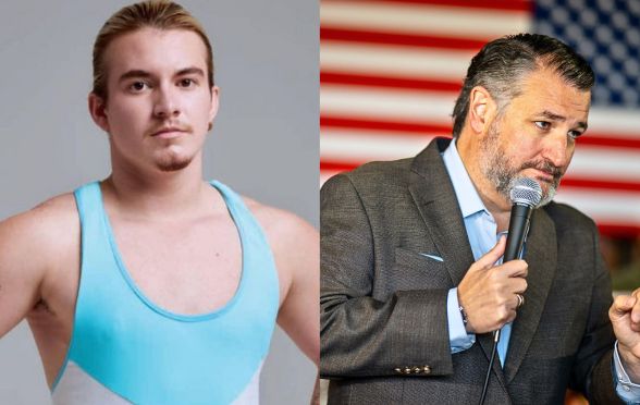 Mack Beggs and Ted Cruz.