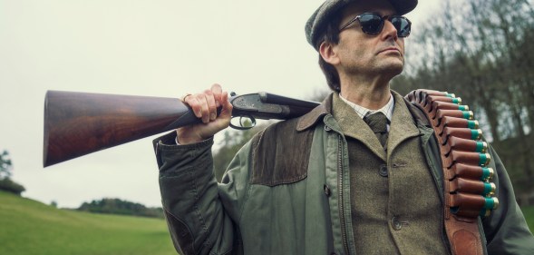 David Tennant as Tony Baddingham in Rivals.