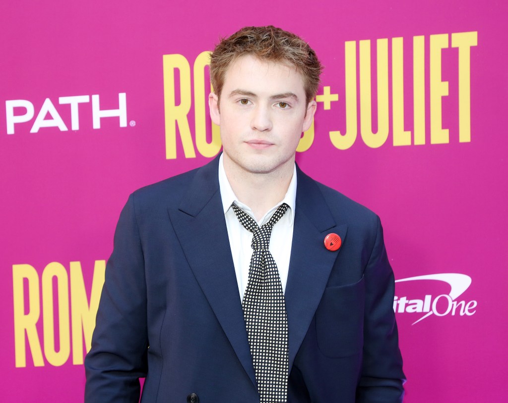 Kit Connor on the Romeo + Juliet red carpet on Broadway