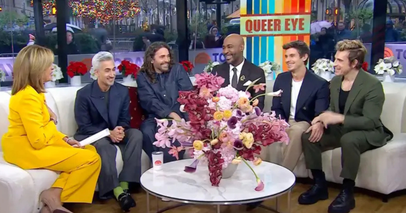 The cast of Queer Eye on The Today Show.