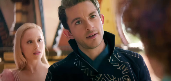 Jonathan Bailey in Wicked.