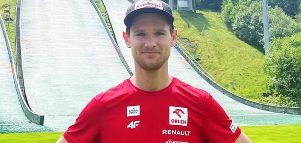 Andrzej Stekala came out on New Year's Day. (Instagram)