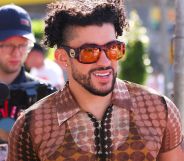 Bad Bunny, pictured.