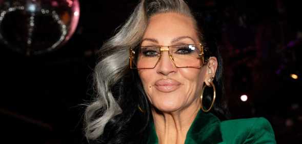 Michelle Visage attends the launch of "Scissorhandz" at The Royal Vauxhall Tavern on January 13, 2025 in London, England.