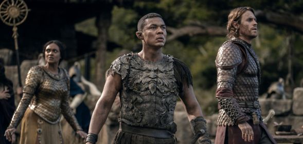 A Still from season one of The Lord of the Rings: The Rings of Power