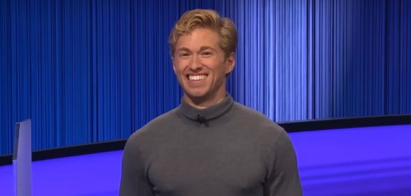 Journalist, Jeopardy! champ, and "international sex symbol" Drew Goins. (NBC)