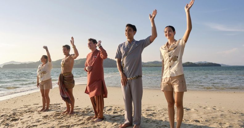 Still from The White Lotus season three