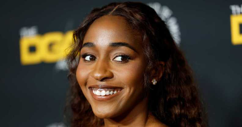 Ayo Edebiri attends the 77th Annual Directors Guild of America Awards at The Beverly Hilton.