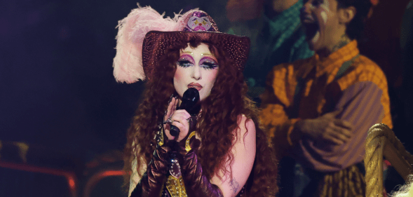 Chappell Roan performs Pink Pony Club at the Grammys