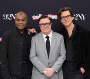(L-R) Nathan Lee Graham, Nathan Lane, and Matt Bomer