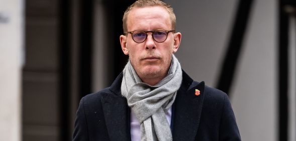 Actor and campaigner Laurence Fox