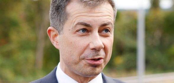 Pete Buttigieg, pictured.
