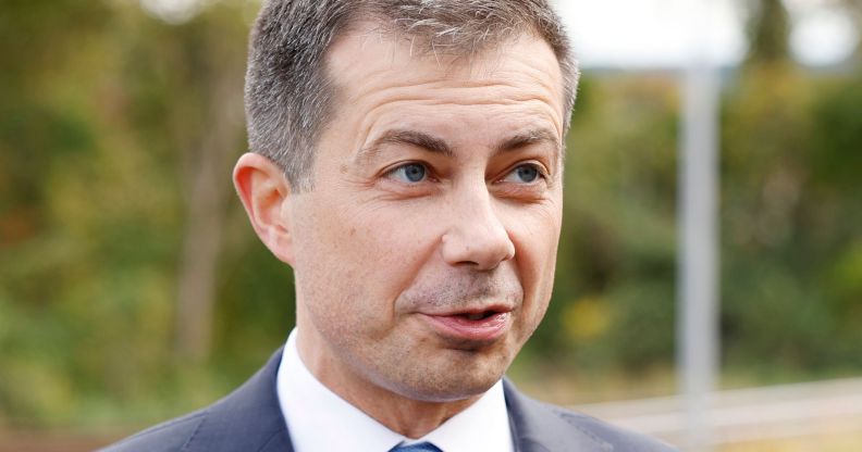 Pete Buttigieg, pictured.