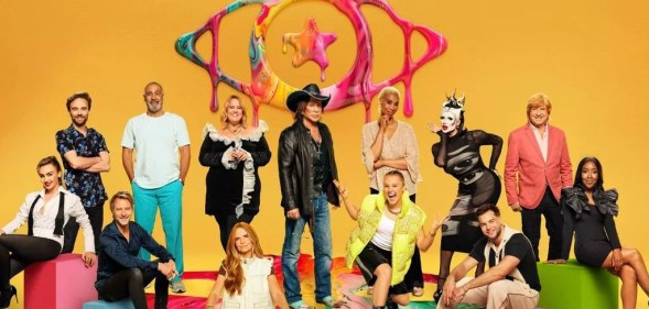 Celebrity Big Brother housemates cast photo
