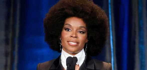 Amber Ruffin speaks onstage during the 16th Annual African American Film Critics Association (AAFCA) Awards at Beverly Wilshire.