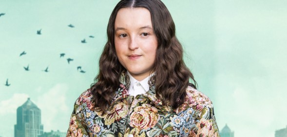 LONDON, ENGLAND - APRIL 10: Bella Ramsey attends "The Last Of Us" Season Two UK Premiere at Vue West End on April 10, 2025 in London, England. (Photo by Simon Ackerman/WireImage)